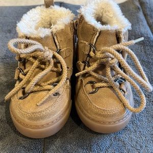 Zara fur boots
